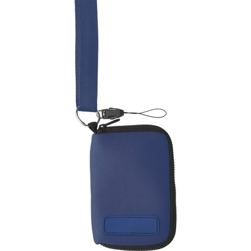 Neoprénový obal na mobil alebo MP3, modrá Neoprénový obal na mobil alebo MP3, modrá